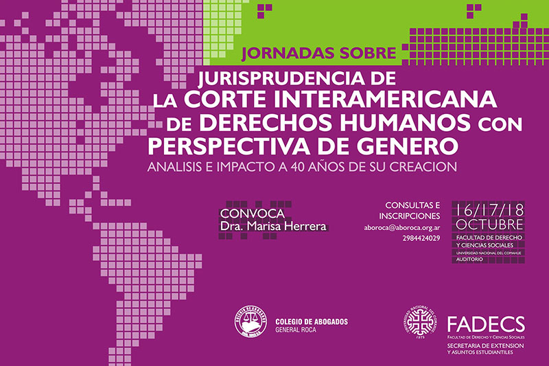 JORNADAS SOBRE DERECHOS HUMANOS CON PERSPECTIVA DE GÉNERO